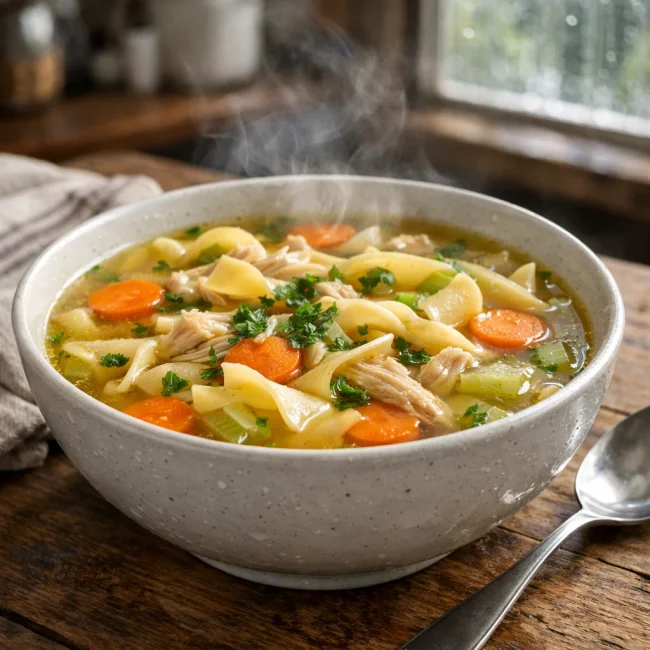 Classic Chicken Noodle Soup