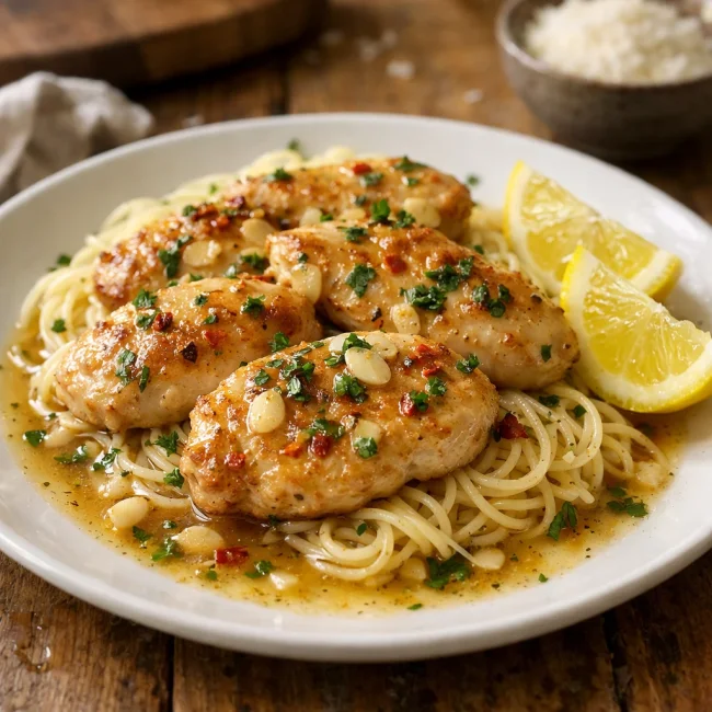 Classic Chicken Scampi