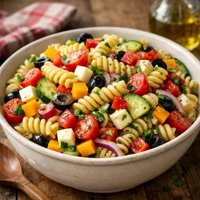 Classic Cold Pasta Delight