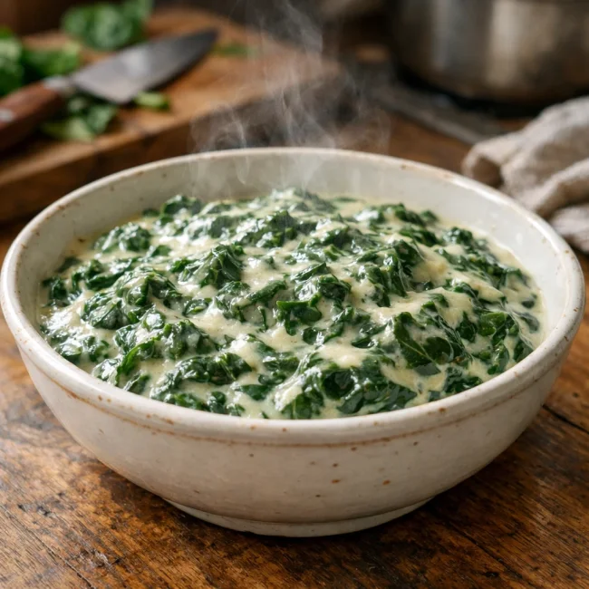 Classic Creamed Spinach