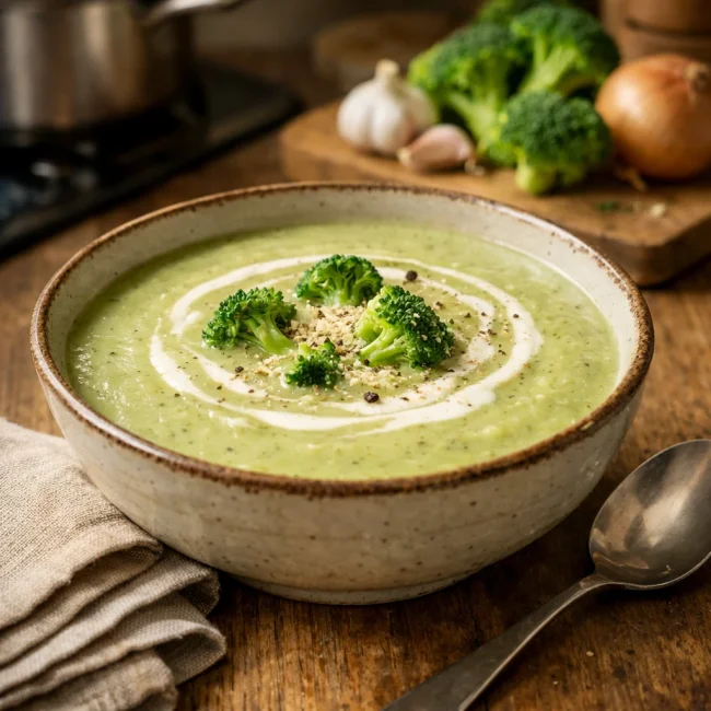Classic Creamy Broccoli Soup