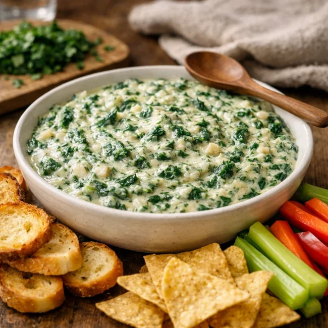 Classic Creamy Spinach Dip