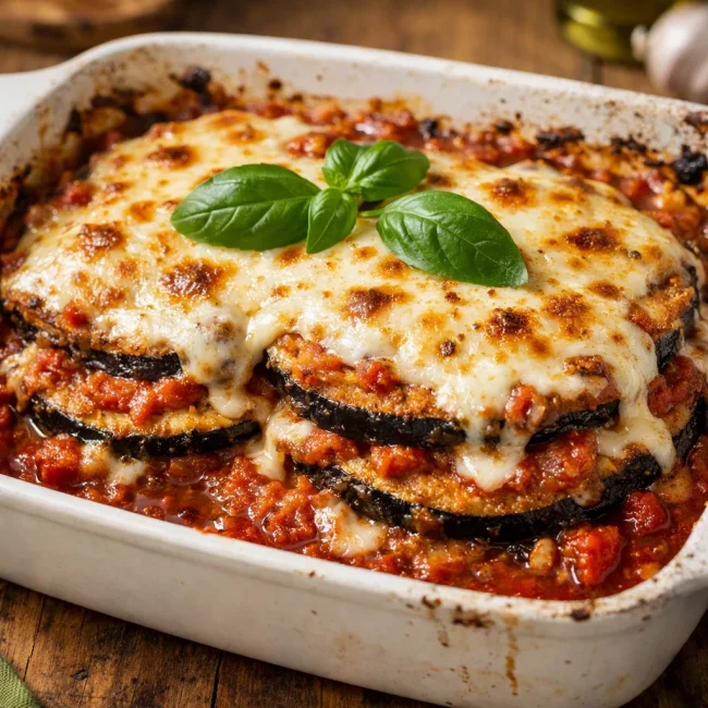 Classic Eggplant Parmesan