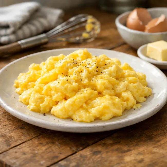 Classic Fluffiest Scrambled Eggs