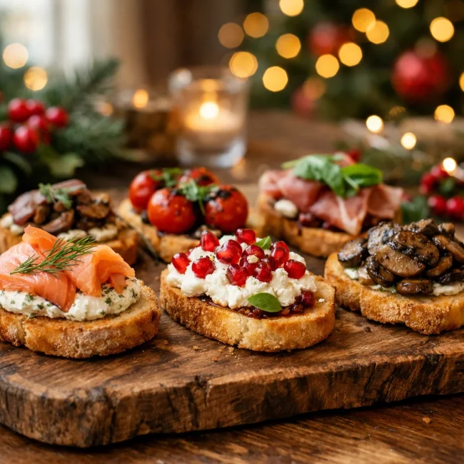 Classic Holiday Canapés