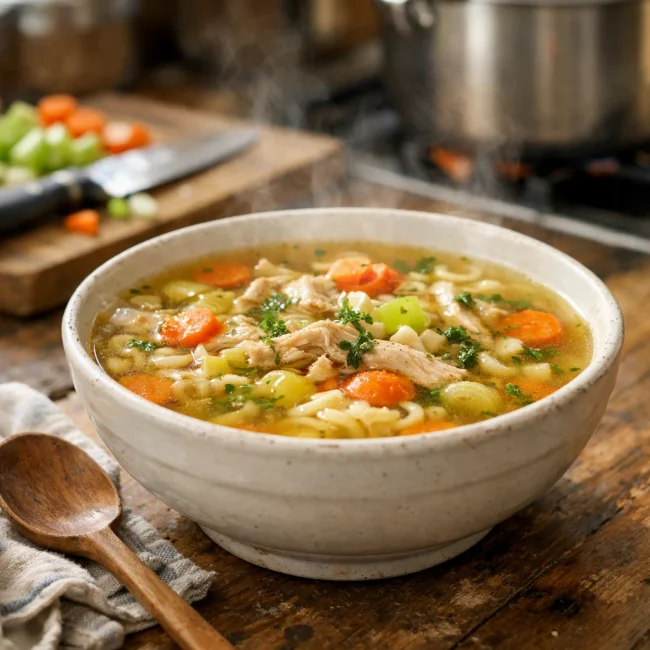 Classic Homemade Chicken Soup