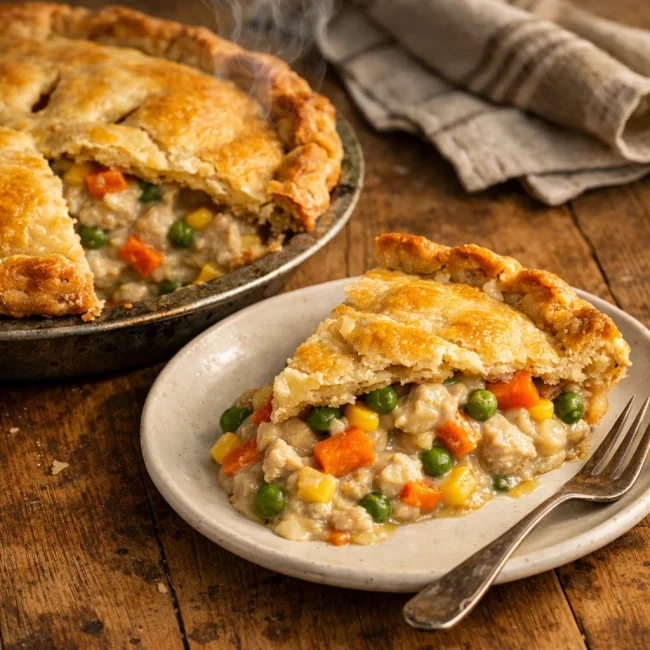 Classic Homestyle Chicken Pot Pie