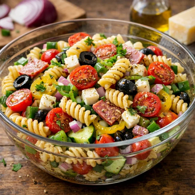 Classic Italian Pasta Salad
