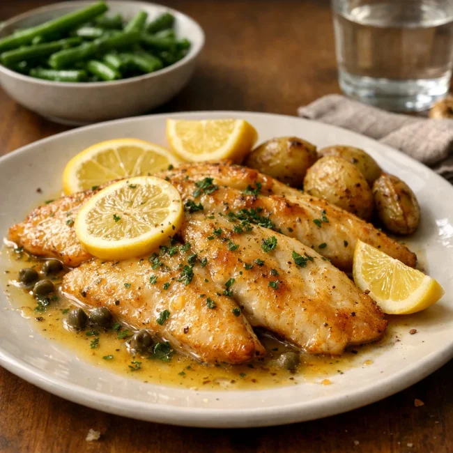 Classic Lemon Butter Tilapia