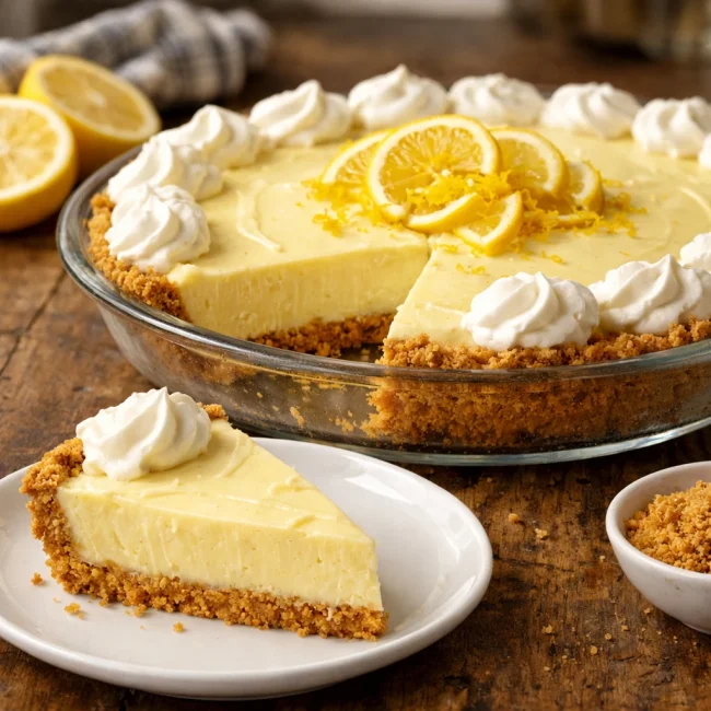 Classic Lemon Icebox Pie