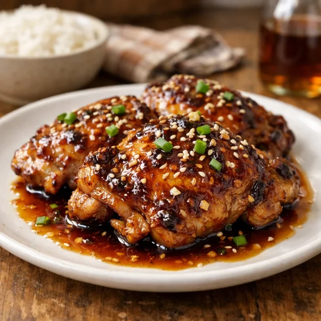 Classic Maple-Ginger Teriyaki Chicken