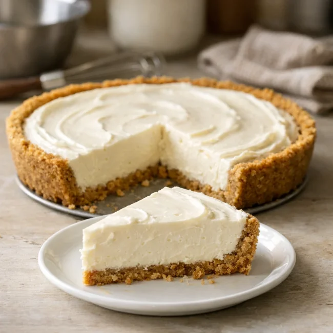 Classic No-Bake Cream Cheese Pie