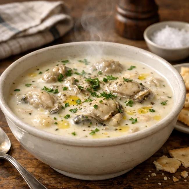 Classic Oyster Stew