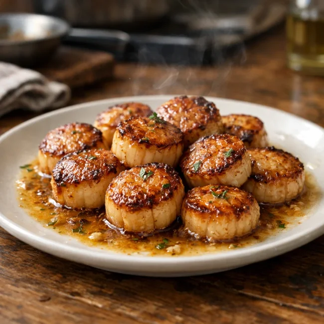 Classic Pan-Seared Scallops