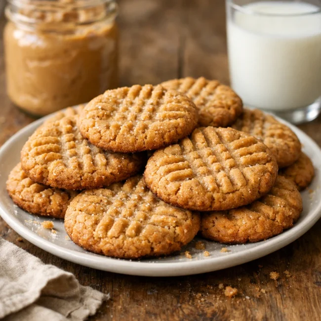Classic Peanut Butter Cookies