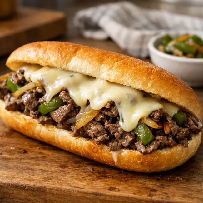Classic Philly Steak Sandwich