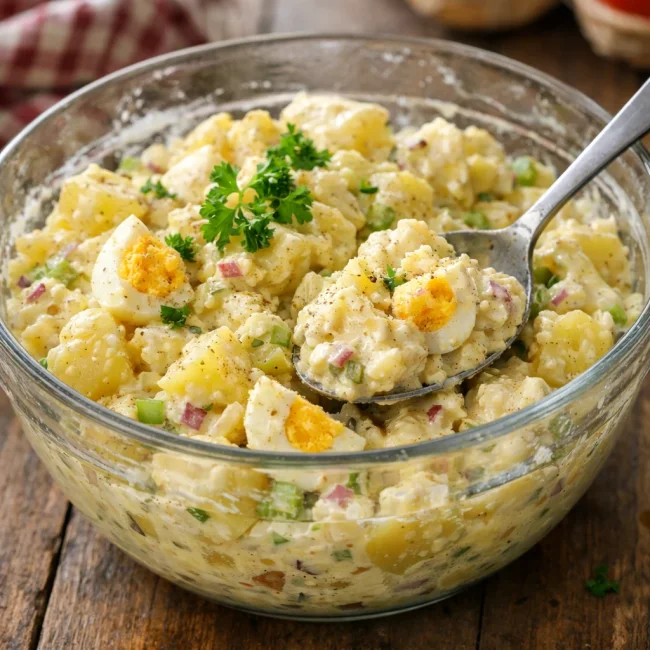 Classic Potato and Egg Salad