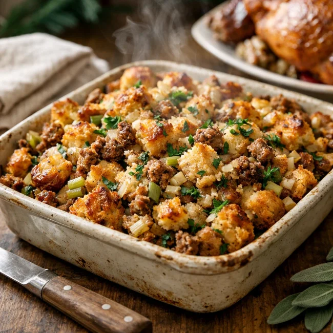 Classic Sausage Stuffing