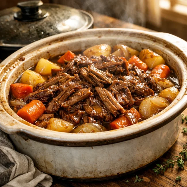 Classic Slow Cooker Beef Roast