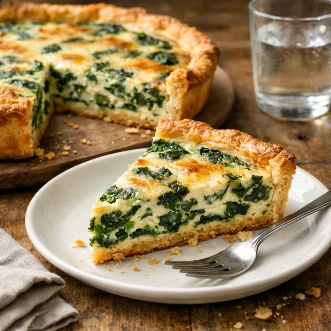 Classic Spinach Quiche