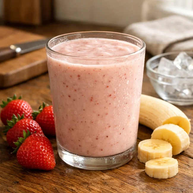 Classic Strawberry Banana Smoothie
