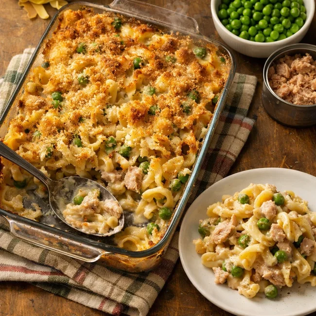 Classic Tuna Noodle Casserole