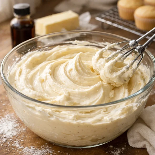 Classic Vanilla Buttercream Frosting