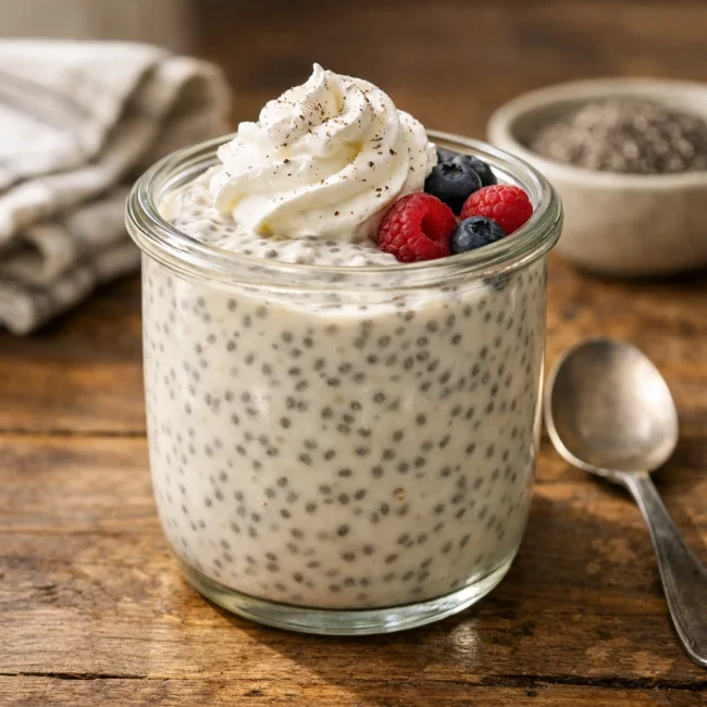 Classic Vanilla Chia Seed Delight