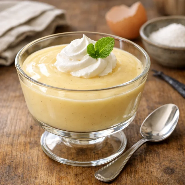 Classic Vanilla Custard Pudding