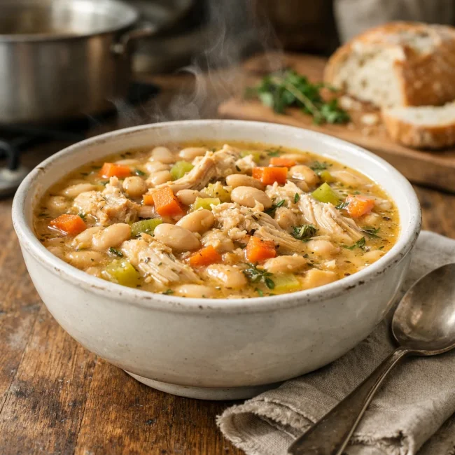 Classic White Bean Chicken Stew