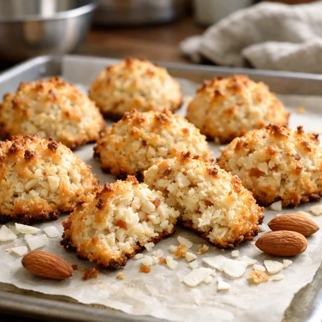 Coconut Almond Macaroons