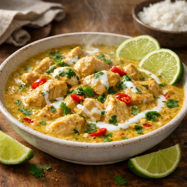Coconut Lime Chicken Curry