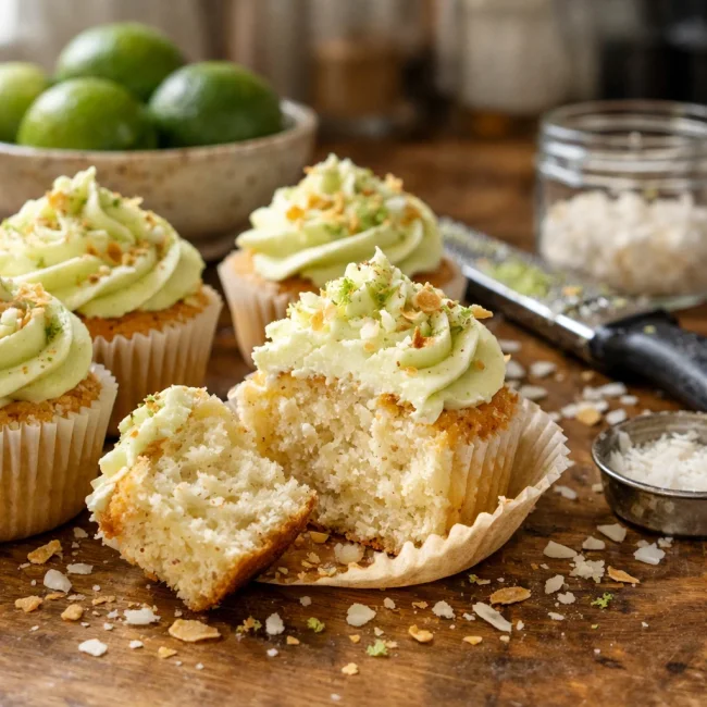 Coconut Lime Cupcakes