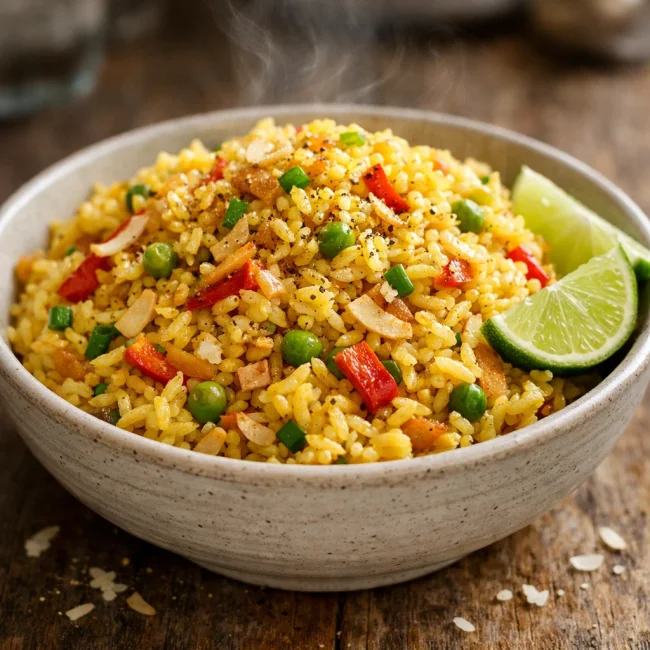 Coconut Turmeric Fried Rice
