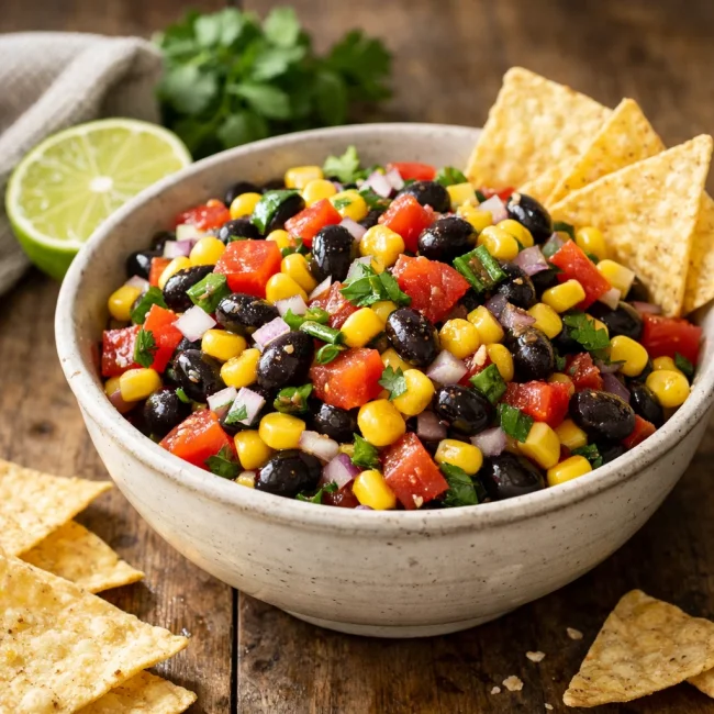 Corn and Black Bean Salsa