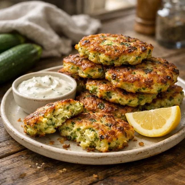 Country Style Zucchini Fritters