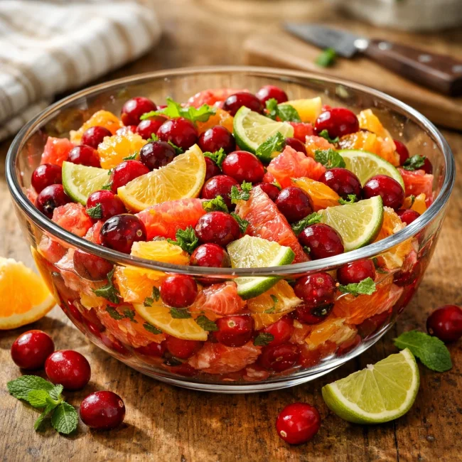 Cranberry Citrus Delight Salad