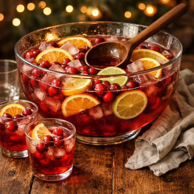 Cranberry Citrus Holiday Punch