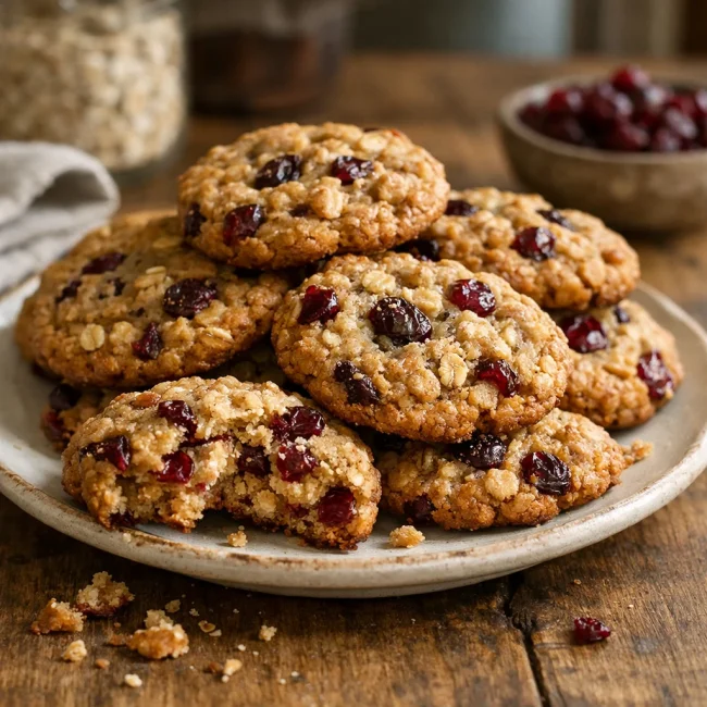 Cranberry Oatmeal Cookies