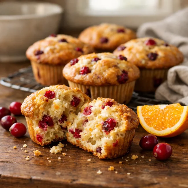 Cranberry Orange Muffins