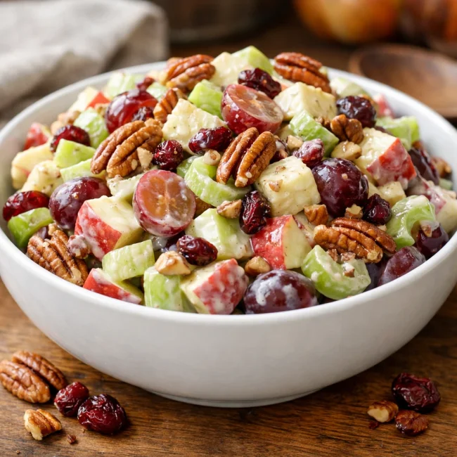 Cranberry-Pecan Waldorf Salad