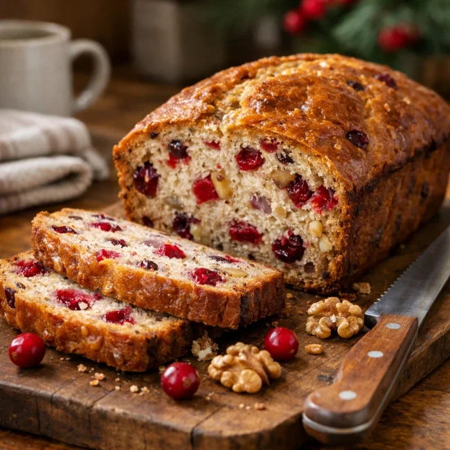Cranberry Walnut Bread
