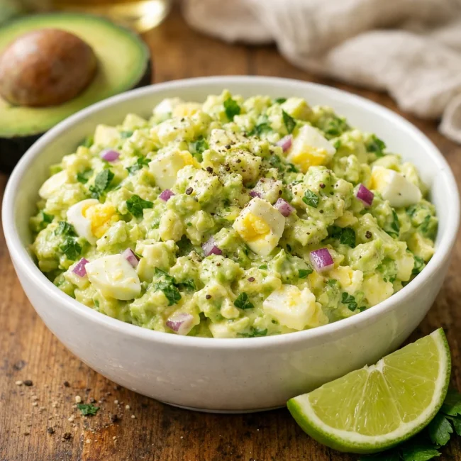 Creamy Avocado Egg Salad