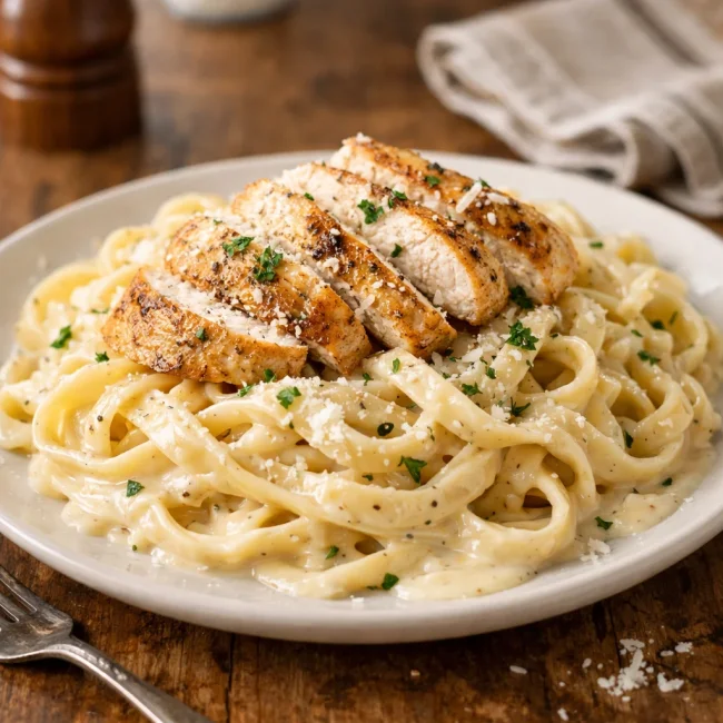 Creamy Chicken Alfredo