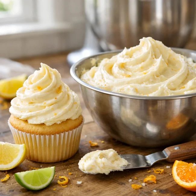 Creamy Citrus Buttercream Frosting