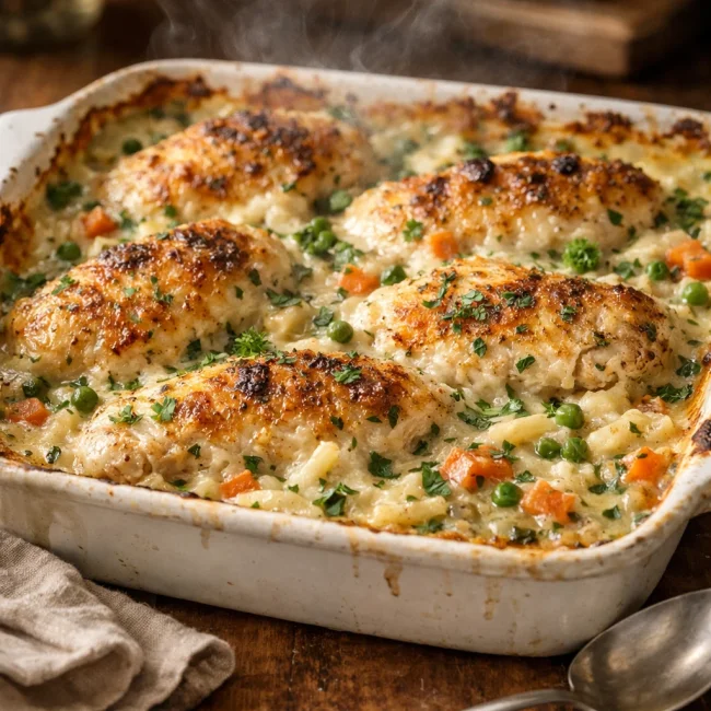 Creamy Herb Chicken Casserole