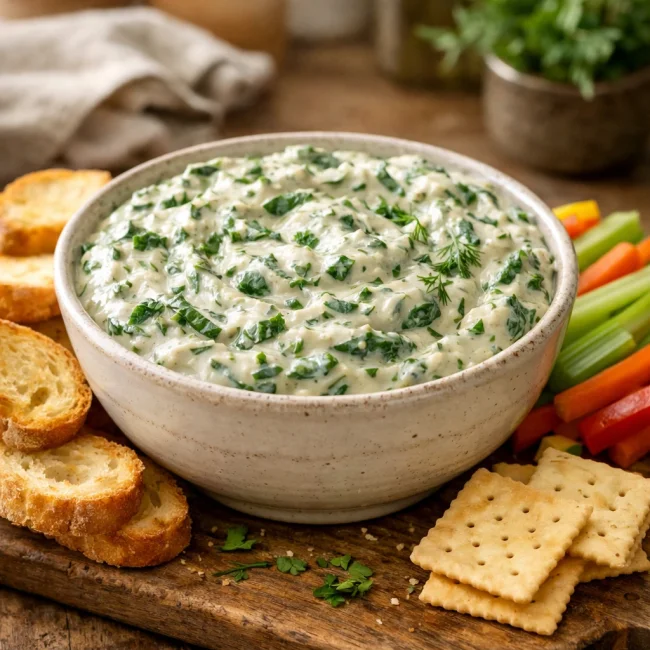 Creamy Herb Spinach Delight