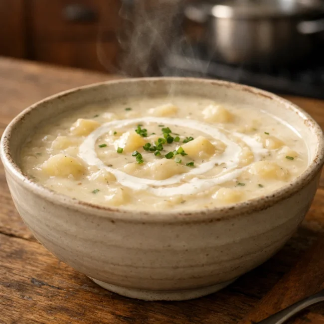 Creamy Homestyle Potato Soup
