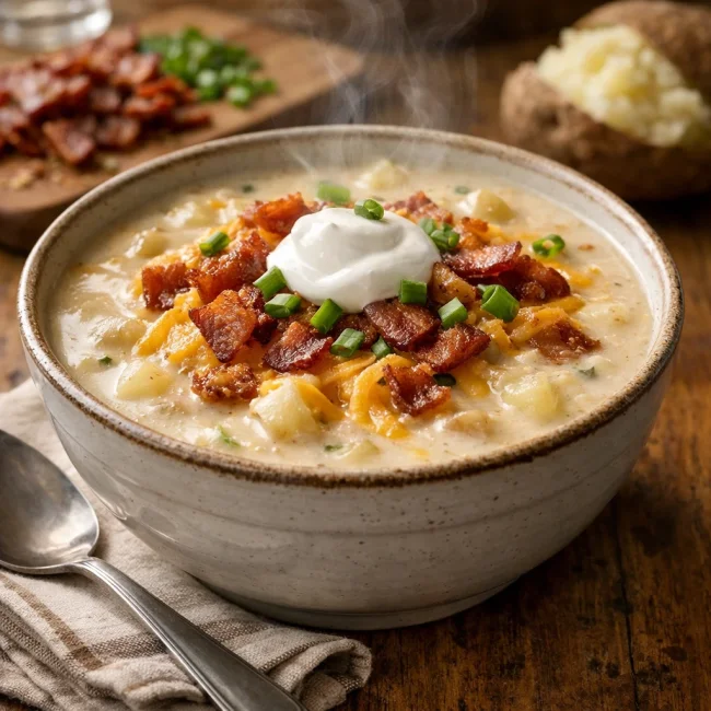 Creamy Loaded Baked Potato Soup