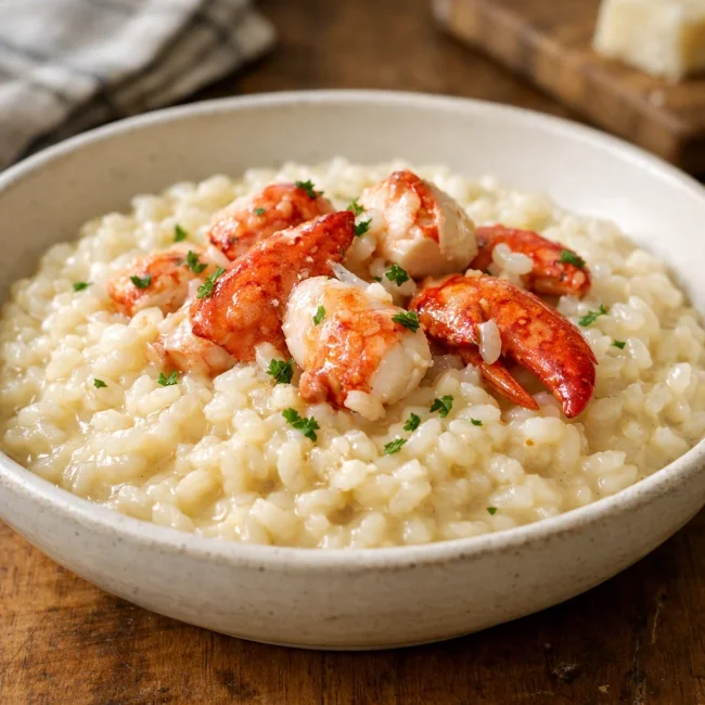 Creamy Lobster Risotto